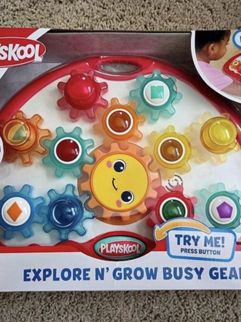 Playskool Explore 'N' Grow Busy Gears Learning Toy with Lights